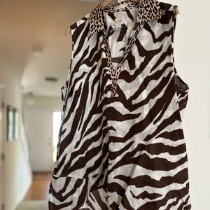 Chico’s Animal print tunic
